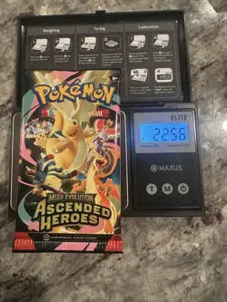 22.56g! HEAVY -Pokemon Ascended Heroes Booster Pack -Possible GODU - Image 1