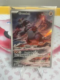 (Read Description) Groudon IR 199/182 Pokemon Paradox Rift - Image 1