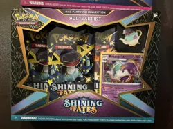 SEALED Lot of (11) Pokemon TCG Shining Fates Mad Party Pin Collection Box - Image 4