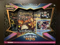 SEALED Lot of (11) Pokemon TCG Shining Fates Mad Party Pin Collection Box - Image 5