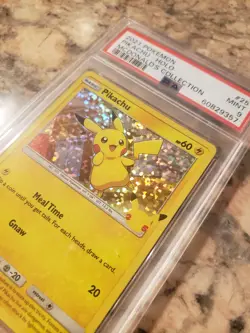 PIKACHU 2021 Pokemon #25/25 PSA 9 MINT Mcdonald's PROMO HOLO RARE - Image 3