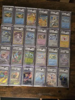 Graded CGC Gem Mint 10 Pokemon Lot of 24 - Image 1