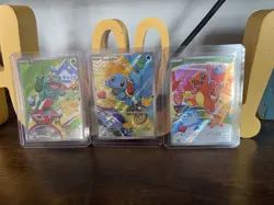 Pokemon TCG First Partner Illustration Collection Series 1 Kanto GEN 1 Starters - Image 2