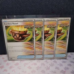 4x Earthen Vessel - Playset - Trainer x4 - Pokemon TCG - Image 1