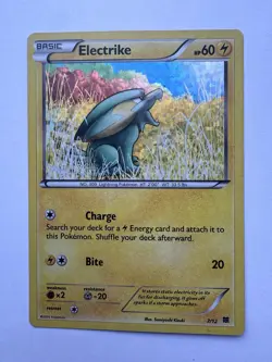 Electrike 007/012 McDonald's 2015 Pokemon TCG Holo Moderately Played - Image 1