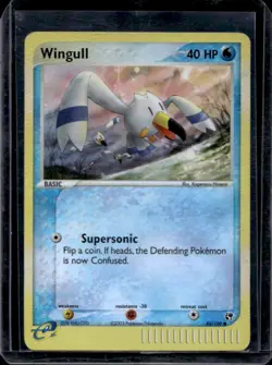 2003 Pokemon EX Sandstorm Wingull Reverse Holo #84/100 - Image 1