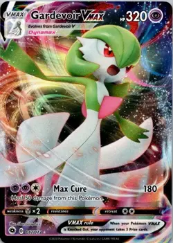 Pokemon TCG Gardevoir VMAX Ultra Rare Champion's Path 17/73 NM (SKU 1-5) - Image 1