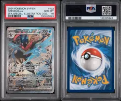 2024 POKEMON SVP EN-SV BLACK STAR PROMO #132 GRENINJA EX PSA 10 - Image 3