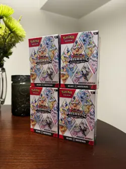 Pokemon TCG: Prismatic Evolutions Booster Bundle - Lot of 4 - Factory Sealed - Image 1