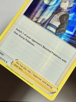 Boss's Orders 132/172 (NM) •HOLOBLEED• Holo Sword & Shield: Brilliant Stars 2022 - Image 5
