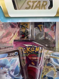 Pokemon TCG Glaceon & Leafeon VStar Special Collection - Packs in Description - Image 4