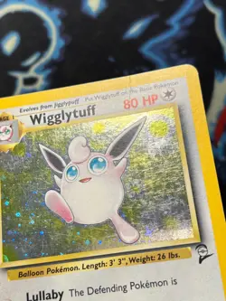 Wigglytuff 19/130 Holo Rare Base Set 2 - Pokemon Card WOTC - HP - Image 4