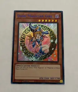 Yu-Gi-Oh! Legendary Duelists Season 3 Dark Magician Girl Blue Text - Image 1