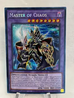Yugioh Master Of Chaos MP23 Secret Rare 1st Edition NM - Image 1