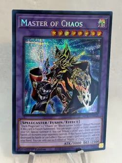 Yugioh Master Of Chaos MP23 Secret Rare 1st Edition NM - Image 2