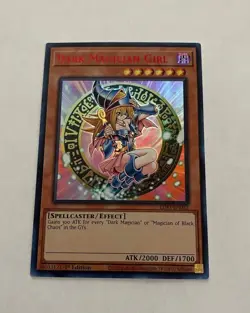 Yu-Gi-Oh! Legendary Duelists Season 3 Dark Magician Girl Red Text - Image 1