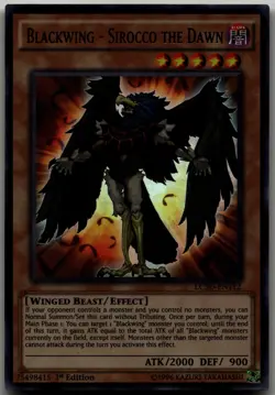 Blackwing - Sirocco the Dawn Ultra Rare Legendary Collection 5D's LC5D-EN112 LP - Image 1