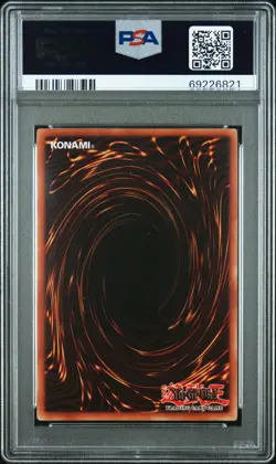 2002 YU-GI-OH! LEGEND OF BLUE EYES WHITE DRAGON 1ST EDITION DARK MAGICIAN PSA 8 - Image 2