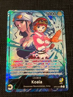 Koala Leader Alt Art OP12-081 2023 One Piece English Legacy of the Master - Image 1