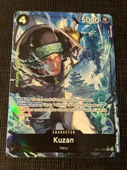 One Piece Kuzan (Alternate Art) OP11-084 A Fist of Divine Speed Foil - Image 1