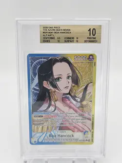 One Piece Boa Hancock Alt Art Leader OP14-041 BGS 10 Pristine English - Image 1