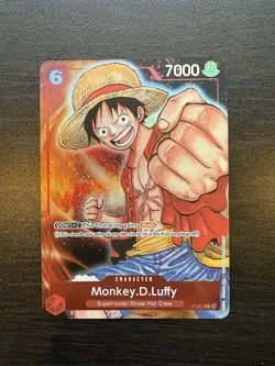 Monkey.D.Luffy P-001 Promo Englisch NM One Piece Premium Collection - Image 1