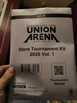 Bandai Union Arena Store Tournament Kit 2026 Vol. 1 Tournament Manual English - Image 1