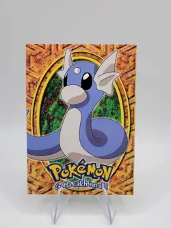 Dratini E10 of 12 - BLACK LOGO - NON-HOLO - TOPPS POKEMON CARD - NM - Image 1