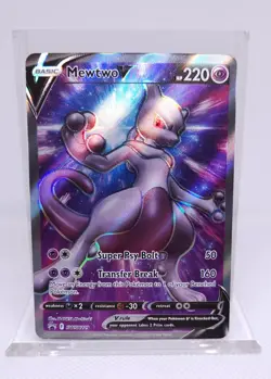 Pokemon Mewtwo V SWSH229 Full Art Promo Holo Card SWSH: Sword & Shield - Image 1