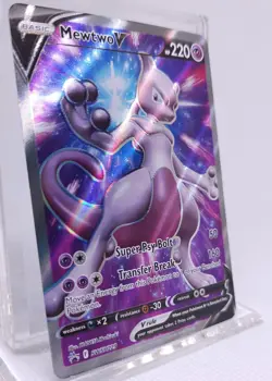 Pokemon Mewtwo V SWSH229 Full Art Promo Holo Card SWSH: Sword & Shield - Image 2