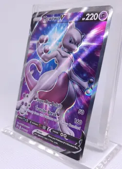 Pokemon Mewtwo V SWSH229 Full Art Promo Holo Card SWSH: Sword & Shield - Image 3
