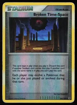 Broken Time-Space [Reverse Holo] #104 Platinum Pokemon Card - Image 1