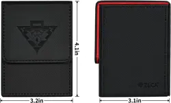 Card Deck Box Fits MTG Yu-Gi-Oh! TCG Card Storage Box with Dividers Holds 100+ - Image 5
