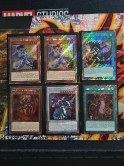 Yugioh! Platinum Secret Rare X6 Cards From Rarity Collection 4 Stampede - Image 1
