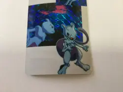 1996 Pokemon Japanese Vending Machine Sticker Card #10 Mewtwo - Image 3