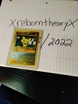 Pokemon Card TCG Japanese Reverse Holo Pichu Neo File 2 Promo 2000 No. 172 NM - Image 2