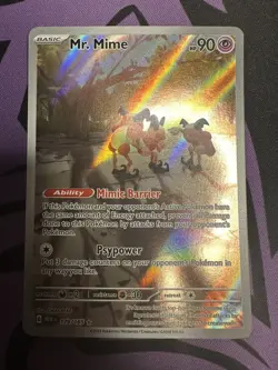Mr. Mime 179/165, Scarlet & Violet, Pokemon Card TCG - Image 1