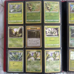 Pokemon TCG Scyther Lot (28 Cards + 3 Stickers + 1 24k Gold Metal Sticker) - Image 2