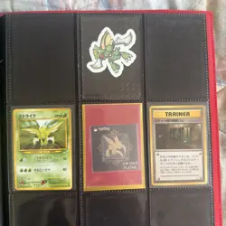 Pokemon TCG Scyther Lot (28 Cards + 3 Stickers + 1 24k Gold Metal Sticker) - Image 4
