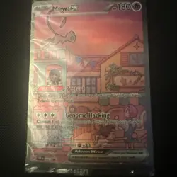 Mew ex 053 Sv: Pokemon 151 Promo Card Holo New Unopened in Wrap - Image 3
