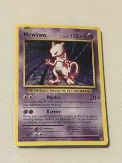 Pokemon TCG Mewtwo 51/108 XY Evolutions Rare Card - Image 1