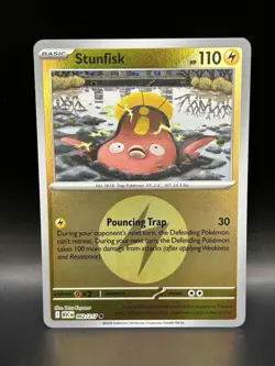 Energy Reverse Holo Stunfisk 062/217 - Pokemon Ascended Heroes Card - NM - Image 1