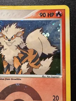 Arcanine 18/112 EX FireRed & LeafGreen Pokemon Card Reverse Holo Foil Rare MP - Image 4