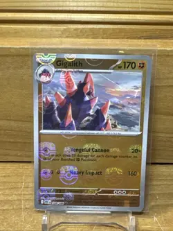 English Pokemon Card - Gigalith - Master Ball - UC (048/086) White Flare NM - Image 1