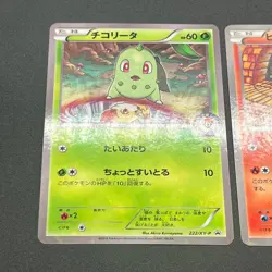 [No Import Duty (US)] Cyndaquil 223/XY-P Chikorita Totodile Promo Pokemon Card - Image 3