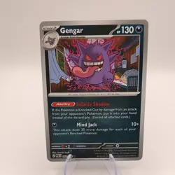 Gengar 050/088 Perfect Order Reverse Holo English Rare Pokemon Card - Image 1