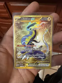 Pokemon TCG Miraidon EX Holo Card 253/198 Scarlet & Violet Base Set - Image 1