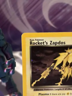 Pokemon TCG Rocket's Zapdos Holo Rare Card 15/132 Gym Challenge Great Condition - Image 5