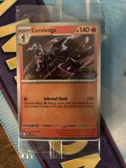 pokemon staff promo cards - Image 1