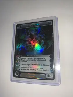 Chaotic TCG - Rath’tab Ultra Rare First Edition Foil Card (60/25/90/35) - Image 1